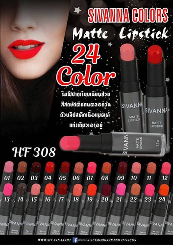 Son lì Sivanna HF308 - Lipstick - Sivanna - baoteststore - 4